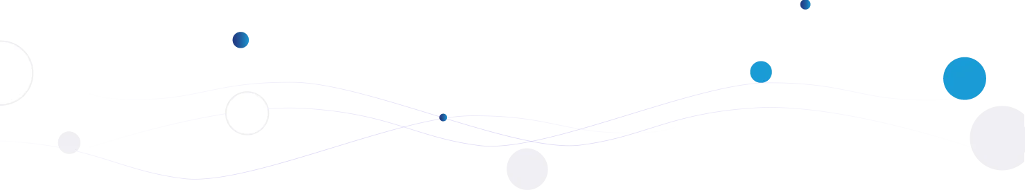 white and blue bubbles