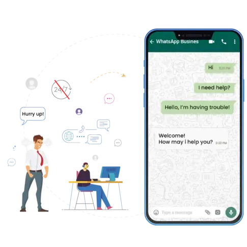 Workflow of DialogPay on Whatsapp