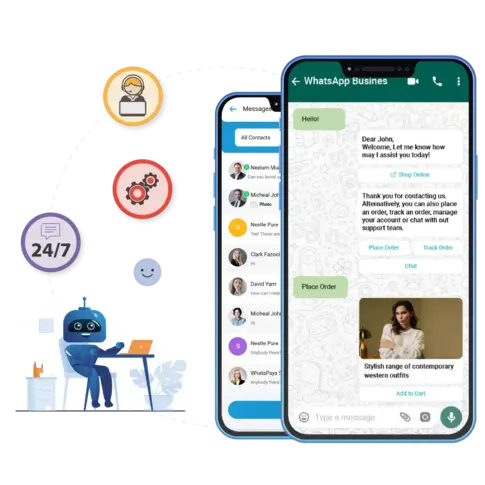 Workflow of DialogPay on Whatsapp